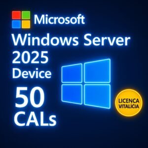 50 Device CALs Windows Server 2025 - Licença Digital - ESD