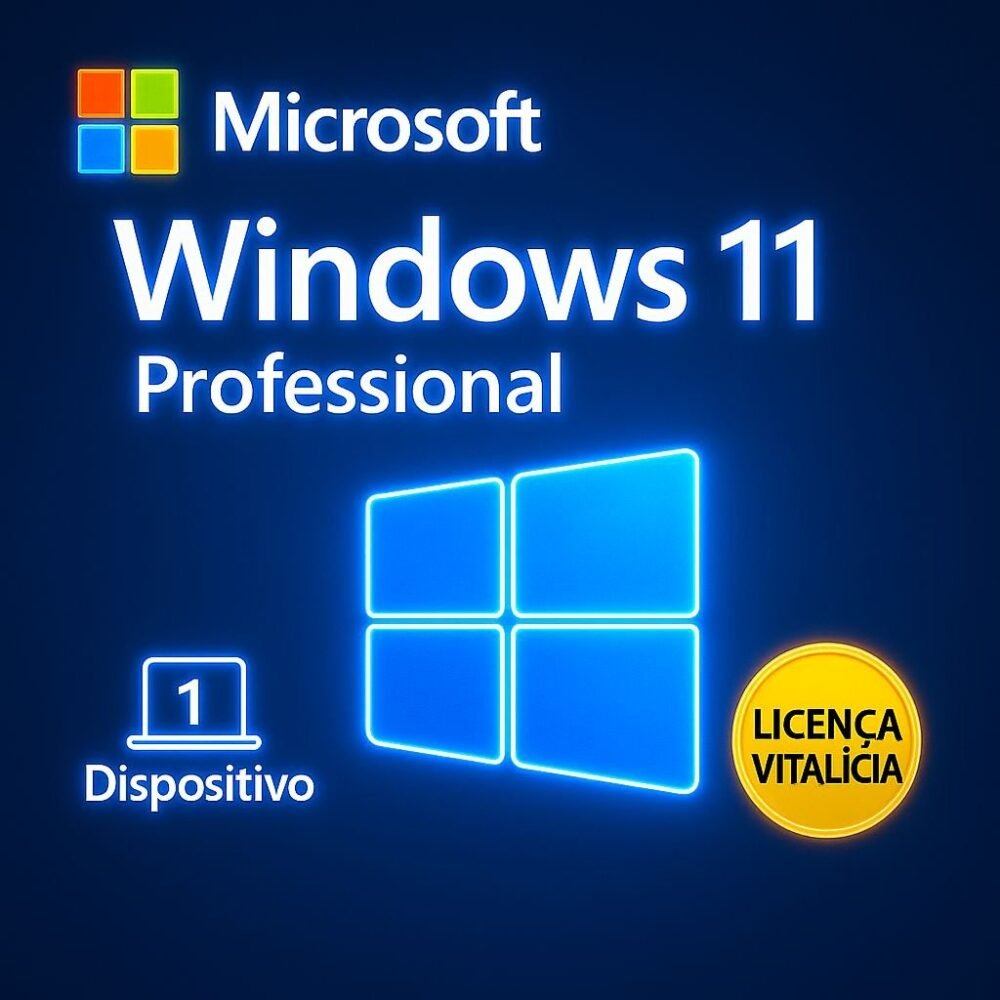 Windows 11 PRO - Licença Digital - ESD